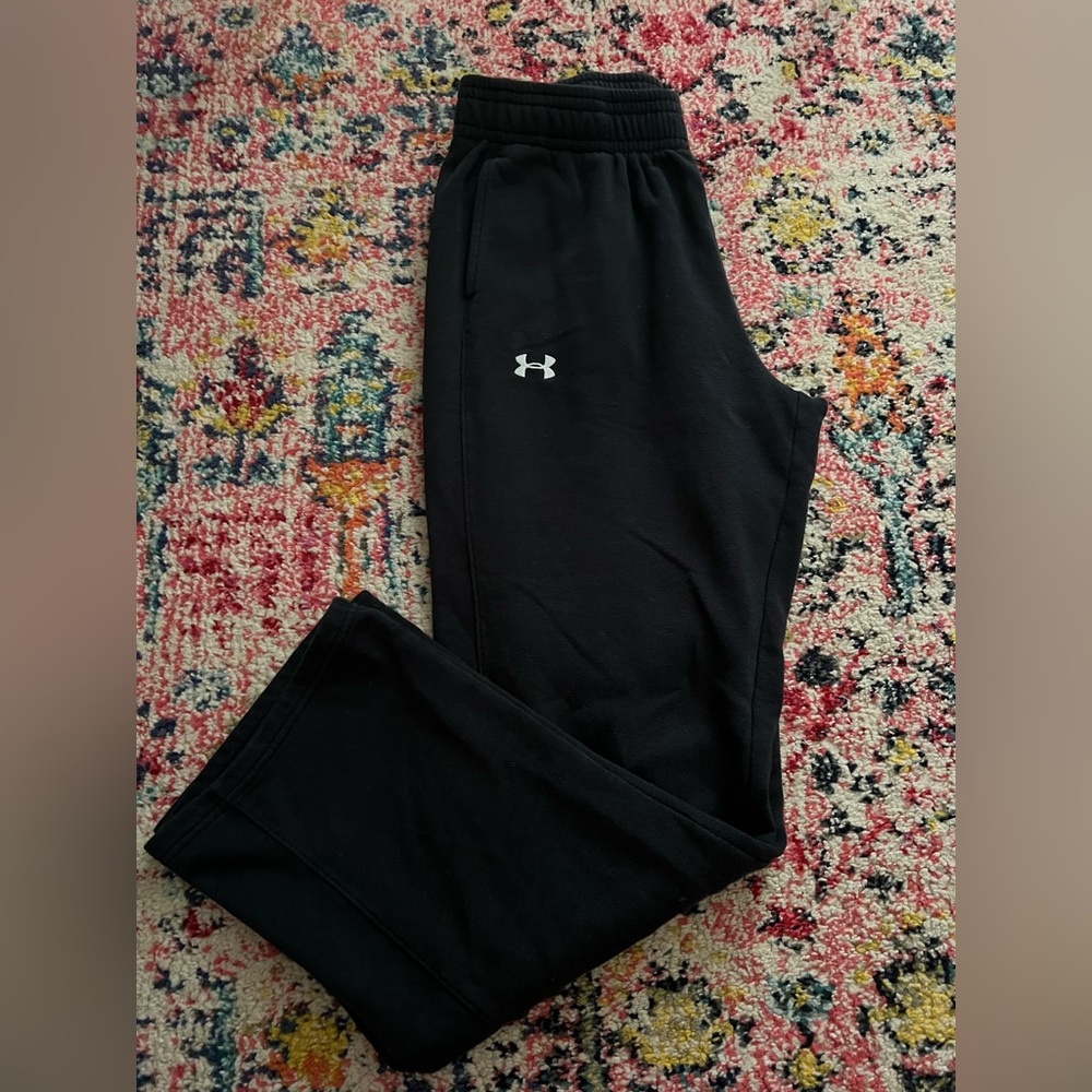 Loose Under Armour sweatpants